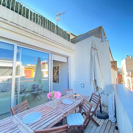 Top-notch Downtown House With Private Rooftop Terrace And Parking Opt Sevilla